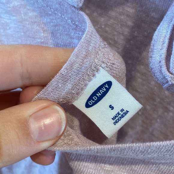 Old navy linen blend tie back tank - Picture 3 of 4